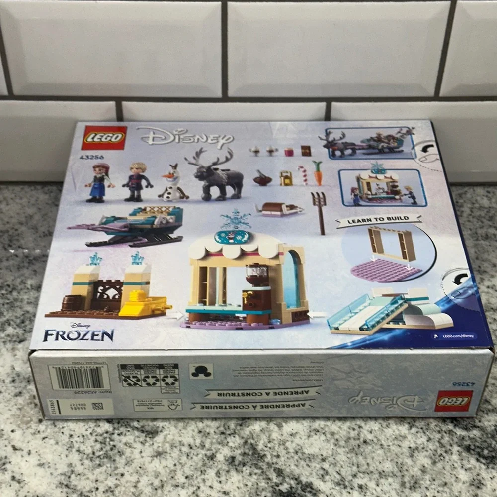 LEGO Disney Frozen 43256 Annas Sleigh Adventure Building Toy 192‎ Pieces Ages 4